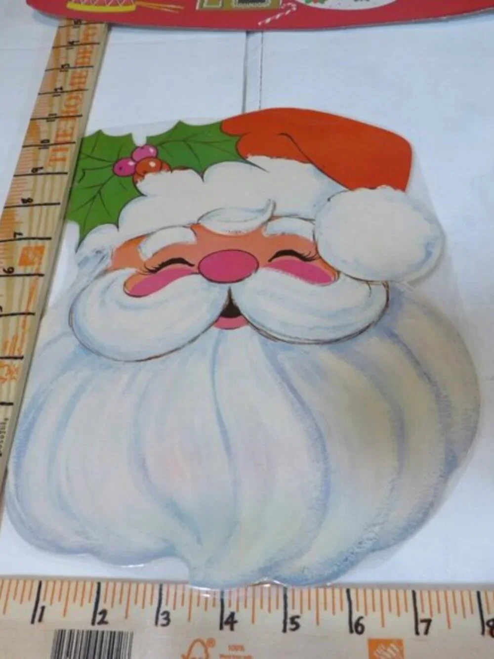 Vintage Christmas Classroom Bulletin Board Die Cut Honeycomb Decor 6 Piece Lot